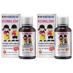 Komilon Vitamin * SUGAR FREE Supplement Kids Syrup 4 Oz Promotes The APPETITE