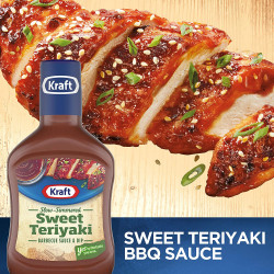 Kraft Sweet Teriyaki Slow-Simmered BBQ Barbecue Sauce