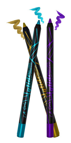 L.A. Girl Glide Gel Eyeliner Pencils, Very Black, 0.04 Ounce (Pack of 3) (GP351)