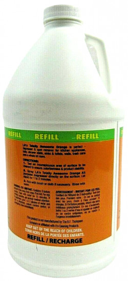 LA's Totally Awesome Orange All Purpose Degreaser-Spot Cleaner Refill 64 oz