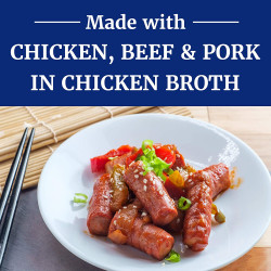 Libby's Vienna Sausage made with Chicken, beef, pork, added in chicken Broth, 5 0z