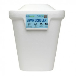 Lifoam 24 Can Envirocooler Foam 28Qt Foam Cooler, White