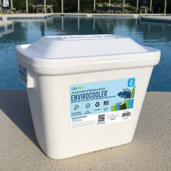 Lifoam 24 Can Envirocooler Foam 28Qt Foam Cooler, White