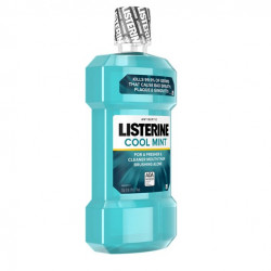 Listerine Cool Mint Antiseptic Mouthwash, Bad Breath & Plaque | 250 ml
