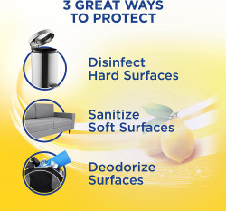 Lysol Disinfectant Spray, Lemon Breeze, 19 Ounce