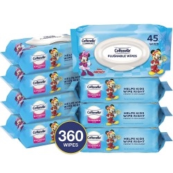Cottonelle Flushable Fragrance-Free Wet Wipes For Kids