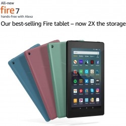Fire 7 Tablet (7" Display, 32 GB) - Twilight Blue