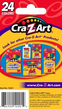 Cra -Z-Art Crayons | 24 Pc