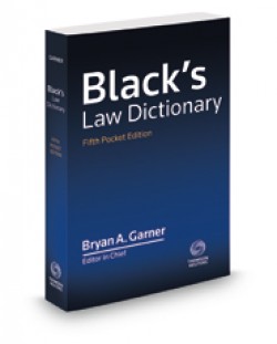 Black’s Law Dictionary, Pocket, 5th Edition