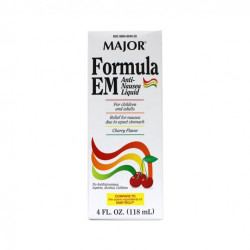 Major Formula EM Anti-Nausea Liquid 4 Ounces