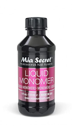 Mia Secret Liquid Monomer Professional Sistema Acrílico 4 Oz