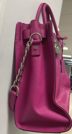 Michael Kors Hot Pink Hamilton Purse
