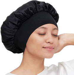 Mommesilk 100% Mulberry Silk Night Sleep Cap Bonnet For Hair Loss Women Sleeping Hat For Sleep, Hair Loss, Hair Protection, Head Cover
