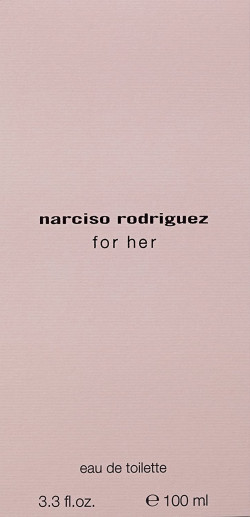 Narciso Rodriguez for her EDT