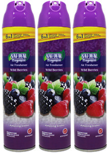 Natural Fragrance 6-in-1 Wild Berries Air Freshener, 10 Oz |
