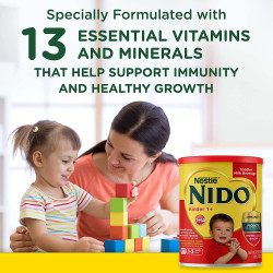 NESTLE NIDO Kinder 1+ Powdered Milk Beverage 1.76 lb. Canister