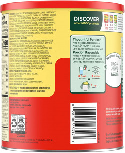 NESTLE NIDO Kinder 1+ Powdered Milk Beverage 1.76 lb. Canister