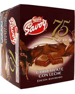 Nestle Savoy Chocolate 75 Aniversario