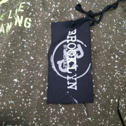 NEW Brooklyn Standard Medium M Adults Graphic T Shirt Short Sleeve Olive Green