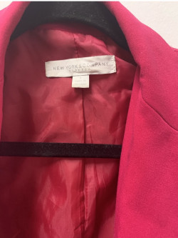 New & Company Fuchsia Blazer- Sz0
