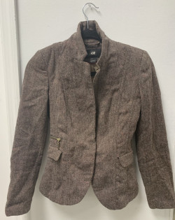 New & Company Muti Colored Tweed Blazer- Size 2
