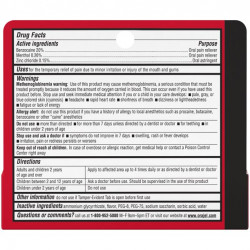 Orajel™ 3X Medicated For Toothache & Gum Gel