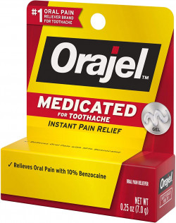 Orajel Medicated For Toothache Gel .25 OZ
