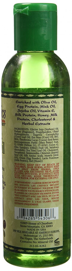 Originals by Africa's Best Olive & Clove Oil Therapy, Natural Treatment That Helps Repair Dry, Weak or Brittle Hair, Scalp Dryness, Itching and Flaking, 6oz Bottle