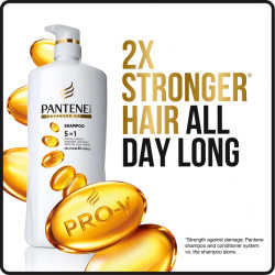 Pantene Advanced Care Shampoo 5 in 1 Pro Vitamin B5 Complex 38.2 FL OZ