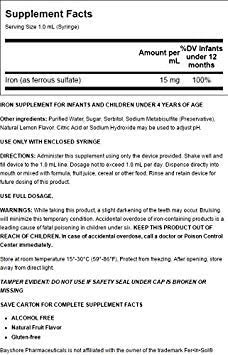 Pedia Iron Drops 1 2/3 fl Ounce (50 ml) Liquid