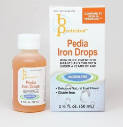 Pedia Iron Drops 1 2/3 Fl Ounce (50 Ml) Liquid