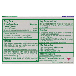 Picot Sal de Uvas, Effervescent Powder for Solution, Antacid, Assists you in Relieving Heartburn, Reflux, Stomach Heaviness, Neutralizes Stomach Acid, 12 Count.