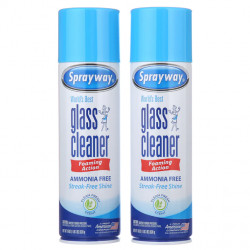 prayway World's Best Glass Cleaner, Value Pack, 2x19 OZ