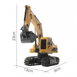 DREAMVAN Crawler Excavator Remote Control Educational Toy with Light