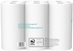 Presto! Flex A Size Paper Towel | 15 Regular Rolls