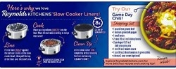 Reynolds Kitchens Premium Slow Cooker Liners - 13 x 21 Inch, 6 Count