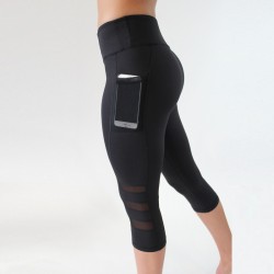 Athletic Apparel High Waist Yoga Pants For Women | Black