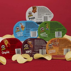 Pringles Snack Stacks Variety Flavored Potato Crisp Chips | 19.5 Oz (27 Cups)