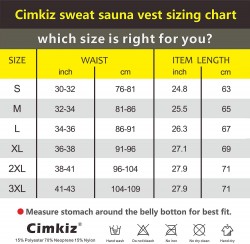 Cimkiz Sauna Vest for Man