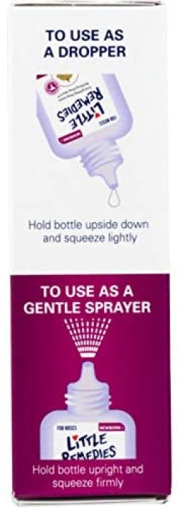 Little Remedies Saline Spray and Drops | 1 Fl Oz (Pack of 4)