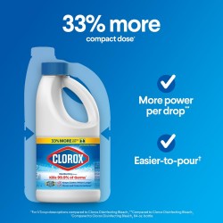 Clorox Regular Concentrated Liquid Disinfecting Bleach Cleaner | 43 oz.