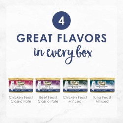 Fancy Feast Senior 7+ Cat Food, 3-oz can | case of 12