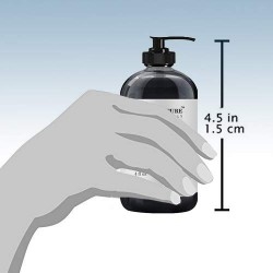 Majestic Pure Charcoal Facial Cleanser - Detoxifying, Deep Pore Cleansing, and Revitalizing - Oily, Dry & Sensitive Skin Face Cleanser with Natural Ingredients