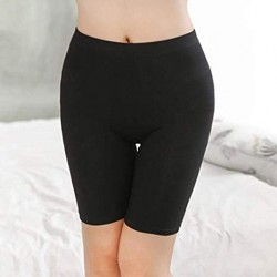 Women Comfortable Elastic Waist  Panties | Lazinem- Black