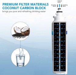 LG LT800P Replacement Refrigerator Water Filter, JETERY Compatible With ADQ73613401, Kenmore 9490, 46-9490, 469490, ADQ73673402 Fridge