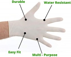Party Bargains Latex Gloves | Pack of 100