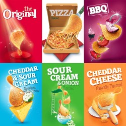 Pringles Snack Stacks Variety Flavored Potato Crisp Chips | 19.5 Oz (27 Cups)