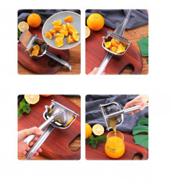 Stainless Steel Fruit & Vegetable Hand Juicer