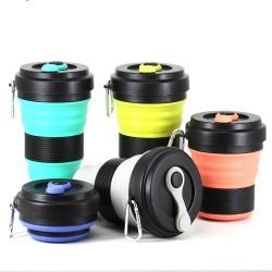 Silicone WIth Hook Coffee Cup