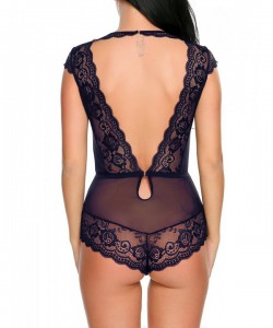 ELOVER Women Teddy Sexy Lingerie Sleepwear